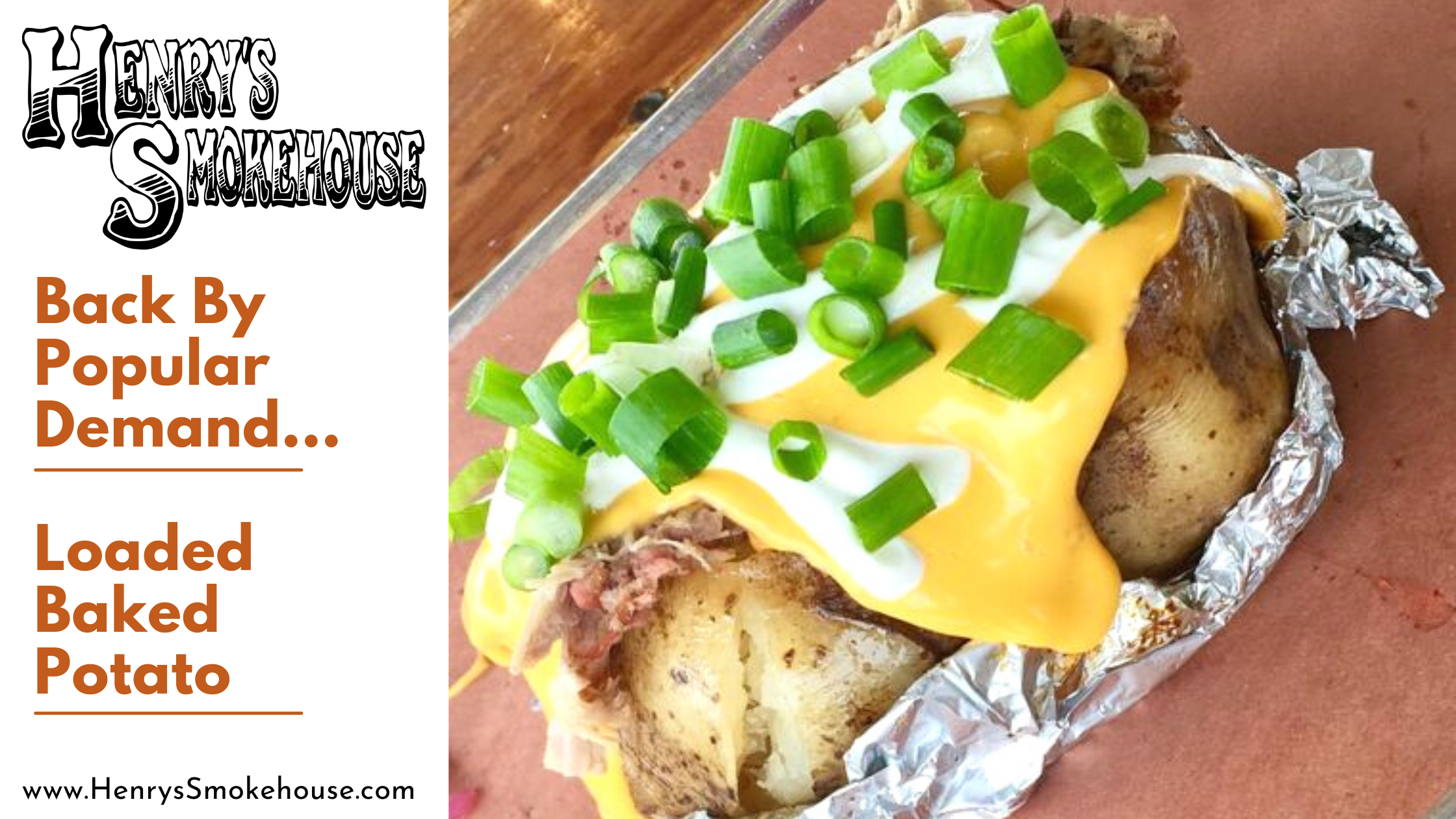 Loaded Baked Potato is Back