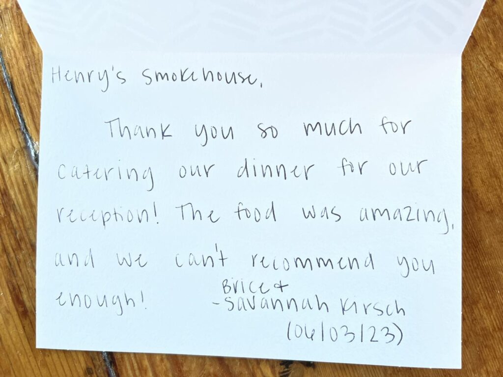 Thank You Card